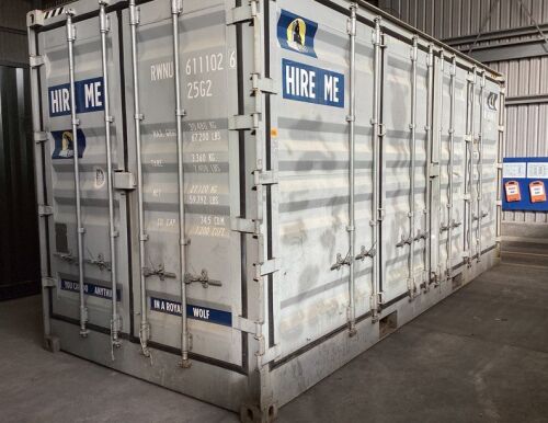 20ft High Cube Open Side Container - Auckland RWNU6111026