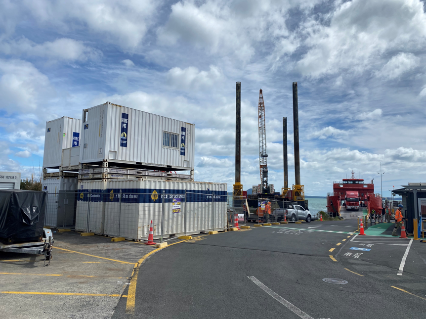 Container Worksite Solution Keeps Ferry Commuters Moving | Royal Wolf ...