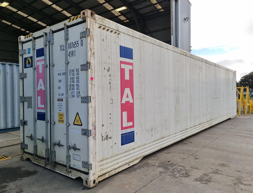 40Ft Non Operating Refrigerated Container - Auckland Tclu1076550 ...