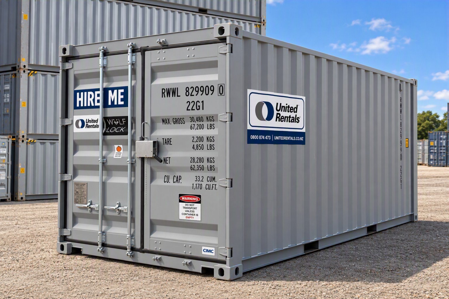 20ft Wolf Lock Safety Container