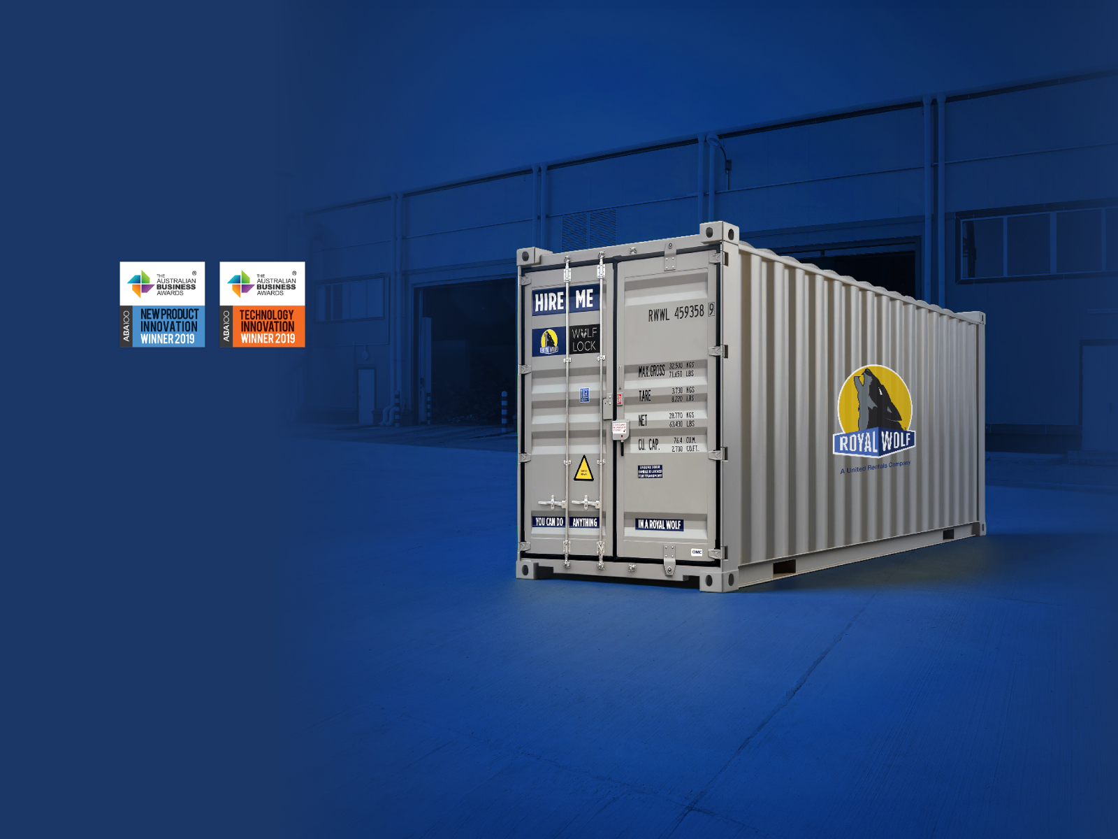 Wolf Den Containers Shipping Containers For Hire | Royal Wolf Nz