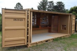 Army Museum on Road with Royal Wolf Containers