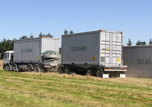 South Island Seed Royal Wolf shipping containers